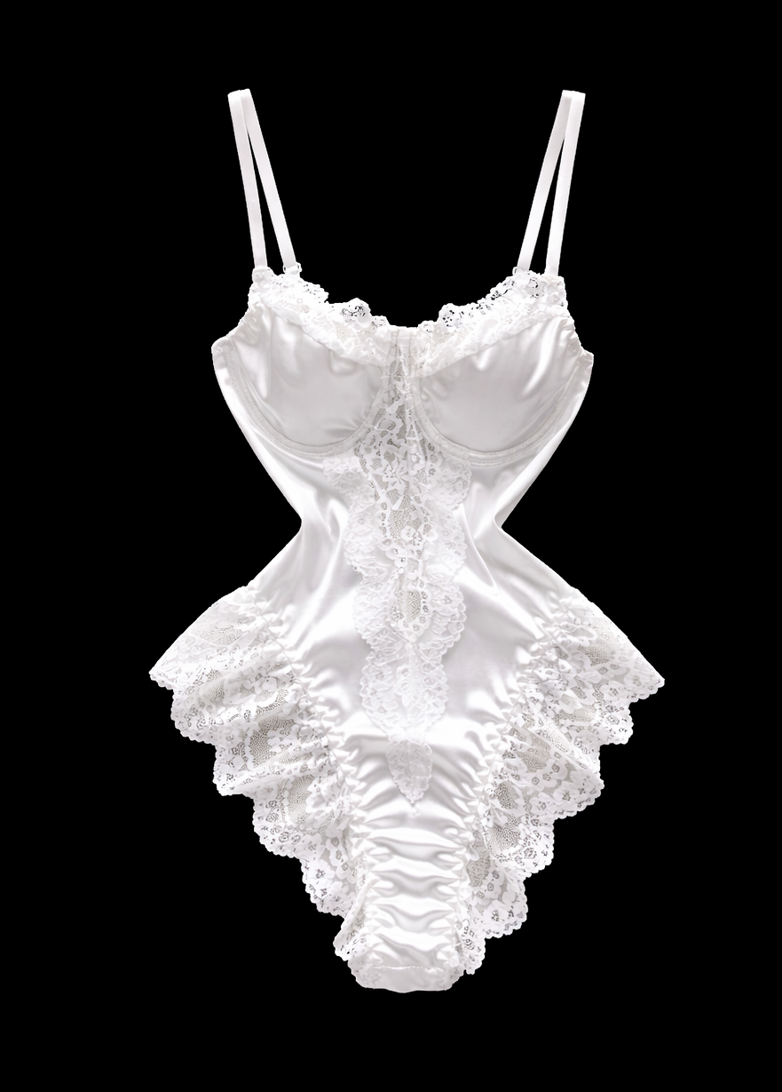 Body Satin & Dentelle Élégance