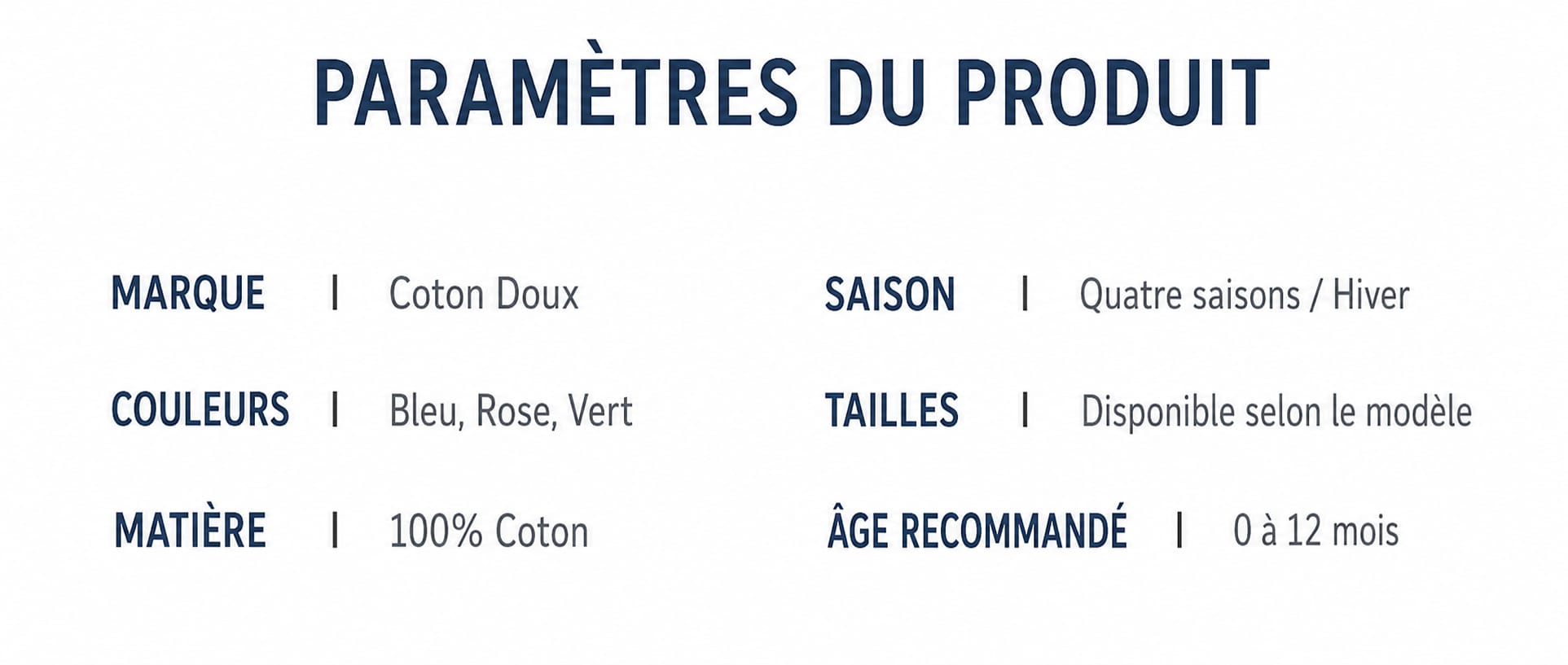 Coffre naissance 4 saisons